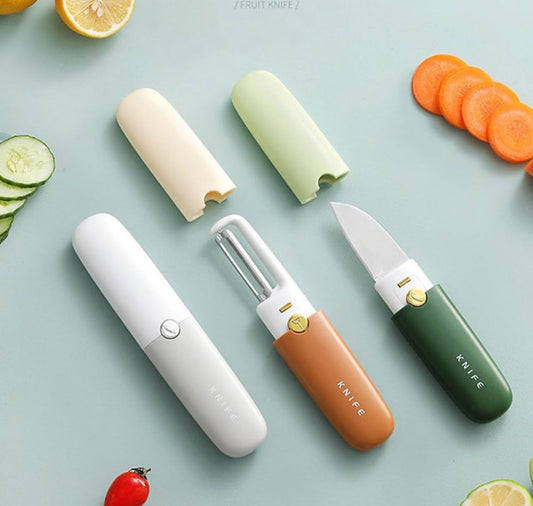 Buy 2 Knife Get [ ₹500.00Valubel] Silicone Gloves FREE    – Utility 2-IN-1 Knife